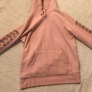 Supreme Rust Pink Hoodie